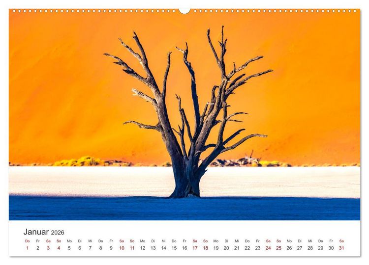 Produktbild: Deadvlei - Ein einzigartiges Naturwunder. (Wandkalender 2026 DIN A2 quer), CALVENDO Monatskalender