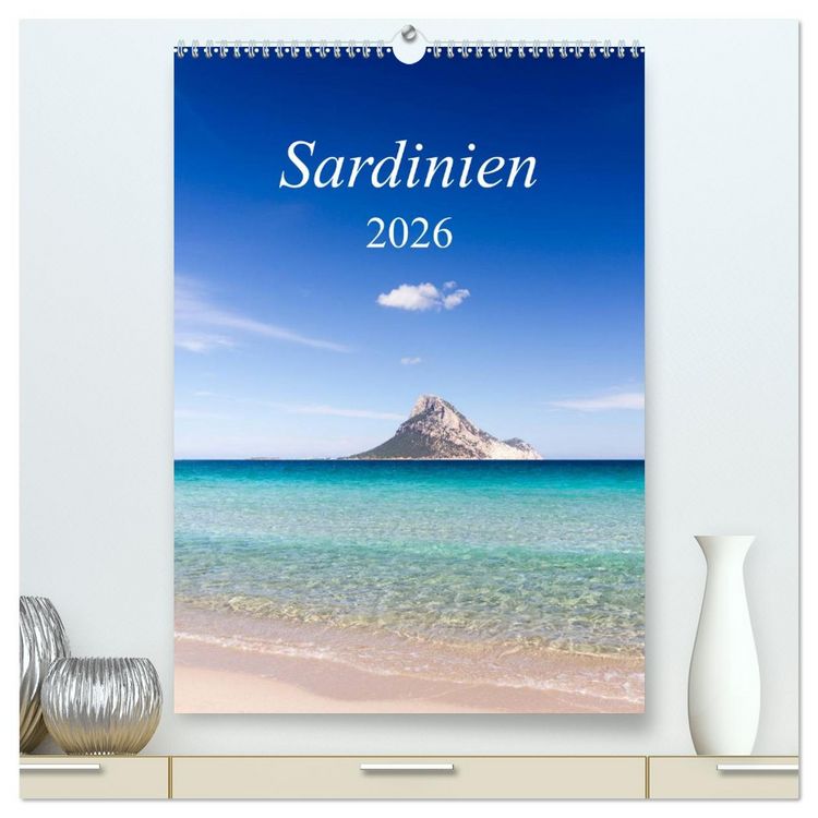 Produktbild: Sardinien (hochwertiger Premium Wandkalender 2026 DIN A2 hoch), Kunstdruck in Hochglanz