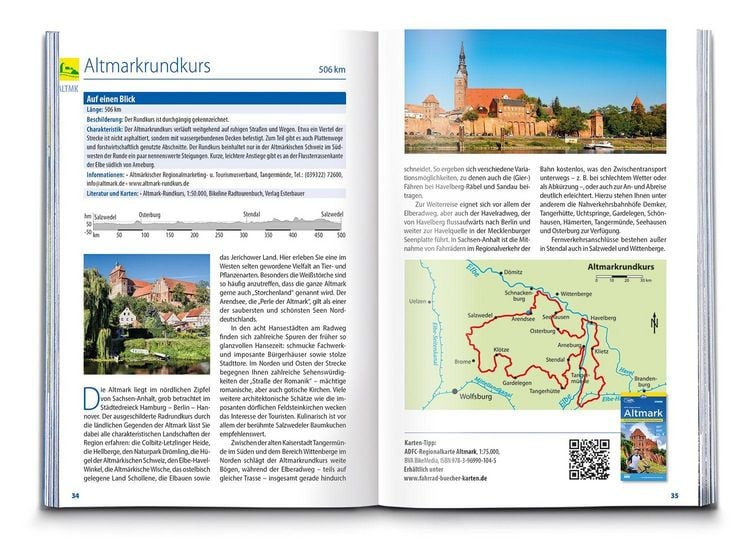 Produktbild: BVA ADFC-Ratgeber 260 Radfernwege in Deutschland