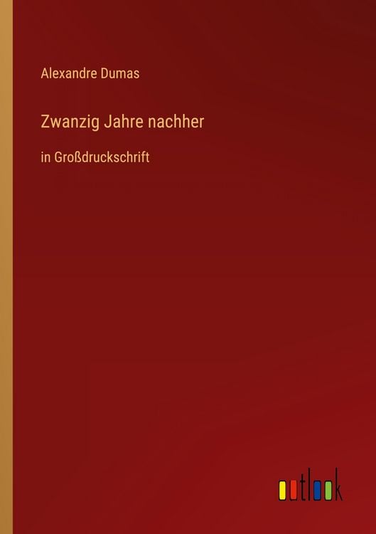 Produktbild: Zwanzig Jahre nachher