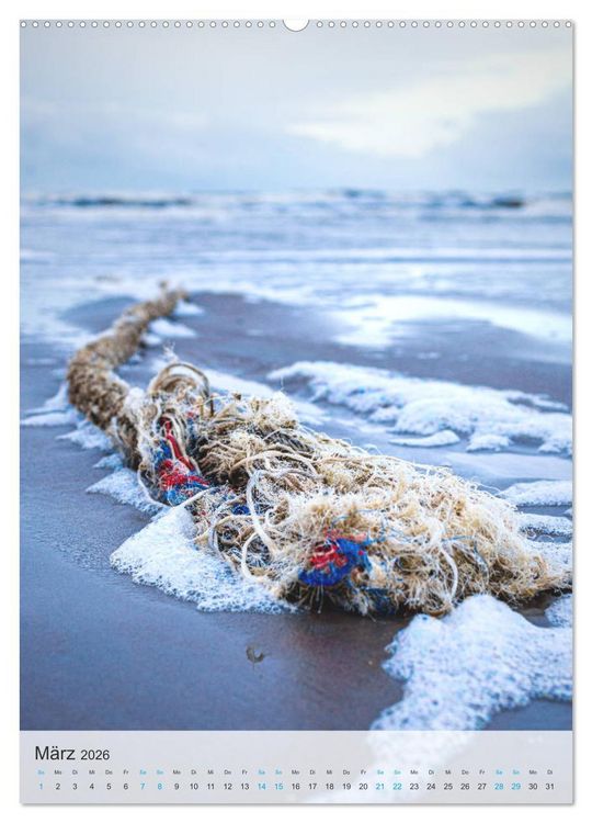Produktbild: D&auml;nemarks Nordseek&uuml;ste - Vom Ringk&oslash;bing-Fjord bis zur Jammerbucht (Wandkalender 2026 DIN A2 hoch), CALVENDO Monatskalender