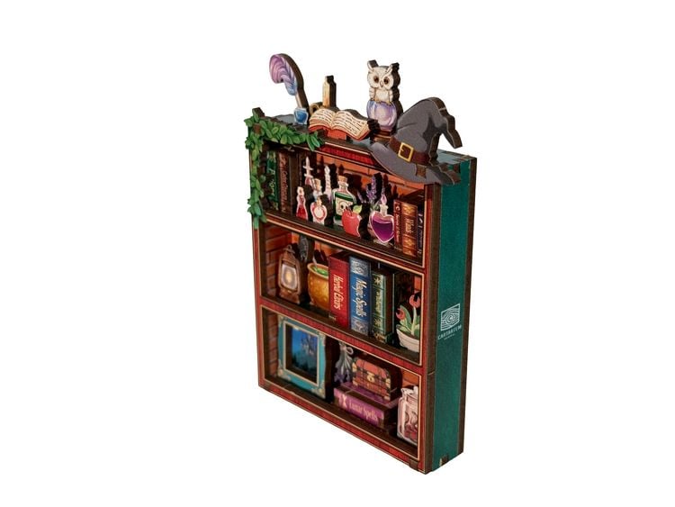 Produktbild: Mini Book Nook DIY Magisches B&uuml;cherregal