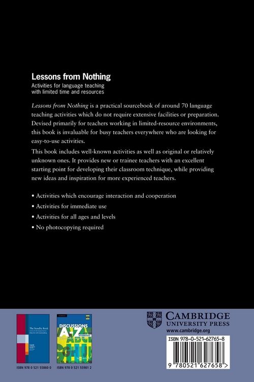 Produktbild: Lessons from Nothing