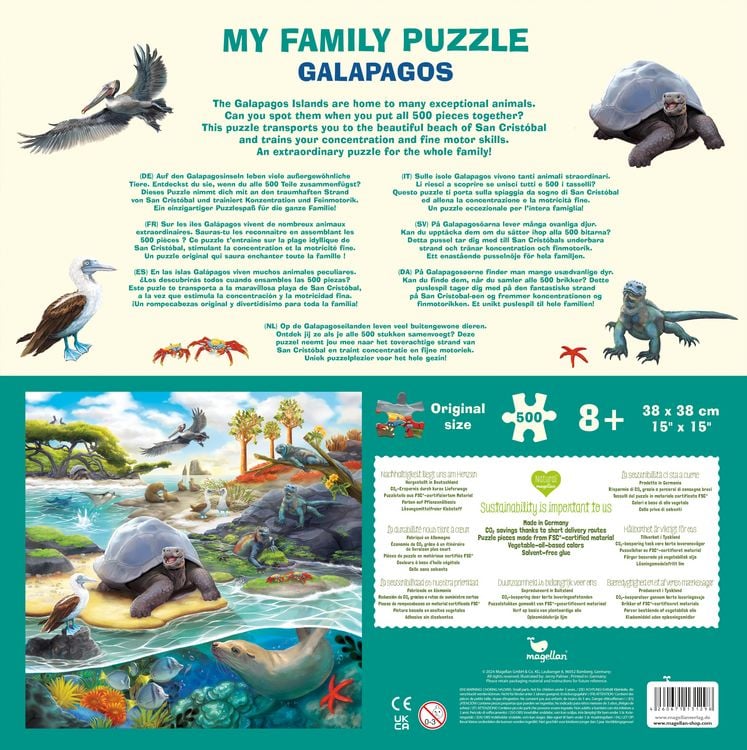 Produktbild: My Family Puzzle - Galapagos