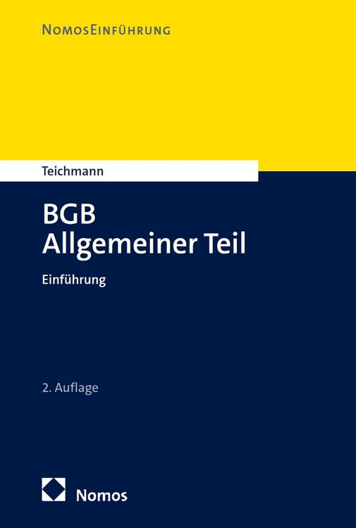 Produktbild: BGB Allgemeiner Teil