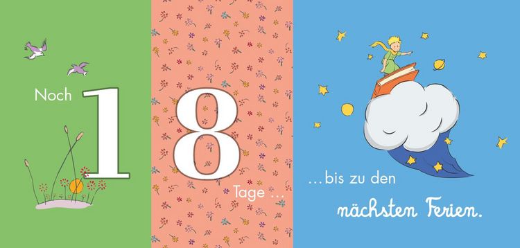 Produktbild: Der Kleine Prinz. Wie lange noch? Dein Countdown f&uuml;r besondere Anl&auml;sse