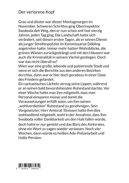 Produktbild: Oberinspektor Swoboda