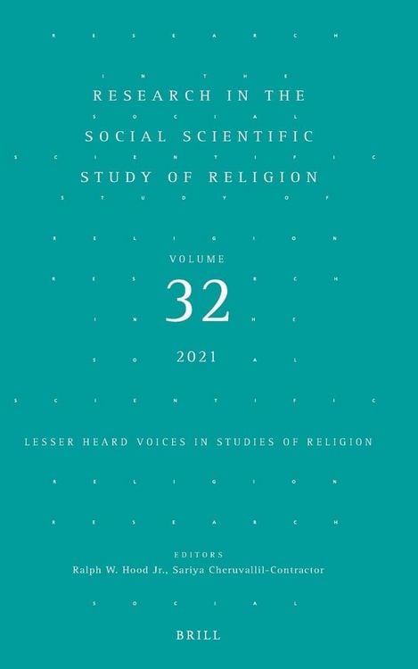 Produktbild: Research in the Social Scientific Study of Religion, Volume 32