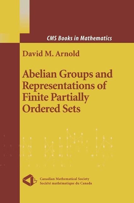 Produktbild: Abelian Groups and Representations of Finite Partially Ordered Sets