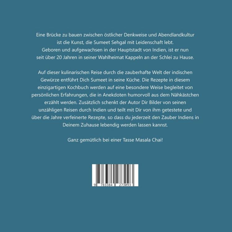 Produktbild: Ganesha wird nicht satt! Kochbuch mit indischen Rezepten und Anekdoten.