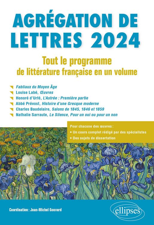 Produktbild: Agr&eacute;gation de Lettres 2024. Tout le programme de litt&eacute;rature fran&ccedil;aise en un volume