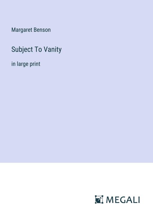 Produktbild: Subject To Vanity