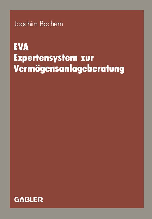 Produktbild: EVA Expertensystem zur Verm&ouml;gensanlageberatung