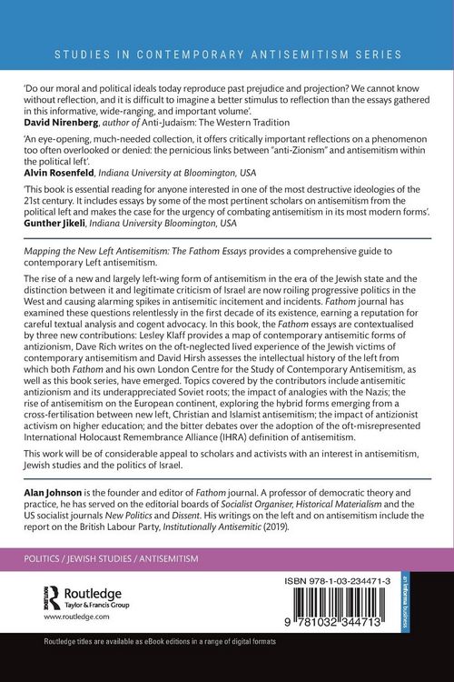 Produktbild: Mapping the New Left Antisemitism