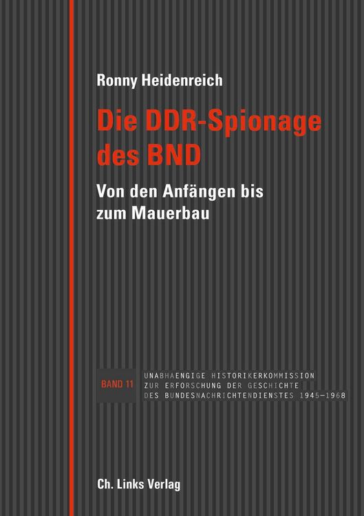 Produktbild: Die DDR-Spionage des BND