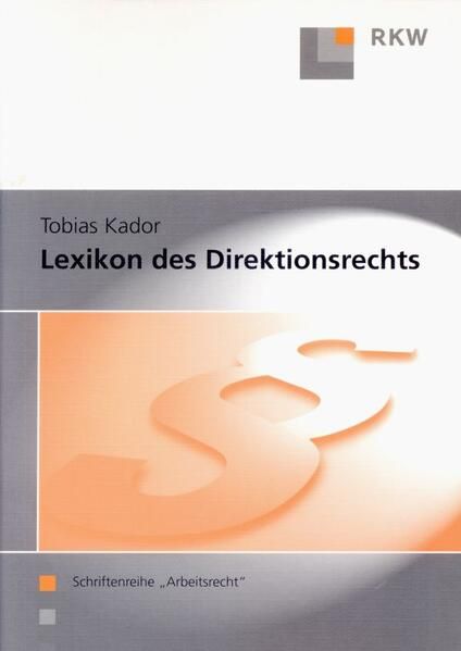 Produktbild: Lexikon des Direktionsrechts.