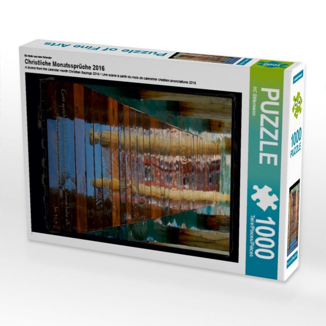 Produktbild: CALVENDO Puzzle Ein Motiv aus dem Kalender Christliche Monatsspr&uuml;che 2016 1000 Teile Puzzle hoch | 1000 Teile Lege-Gr&ouml;&szlig;e 64 &times; 48 cm Foto-Puzzle f&uuml;r gl&uuml;ckliche Stunden