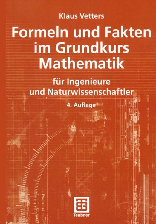 Bild vom Artikel Formeln und Fakten im Grundkurs Mathematik vom Autor Klaus Vetters