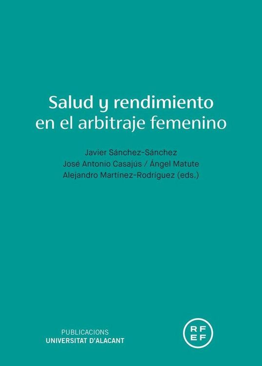 Produktbild: Salud y rendimiento en el arbitraje femenino