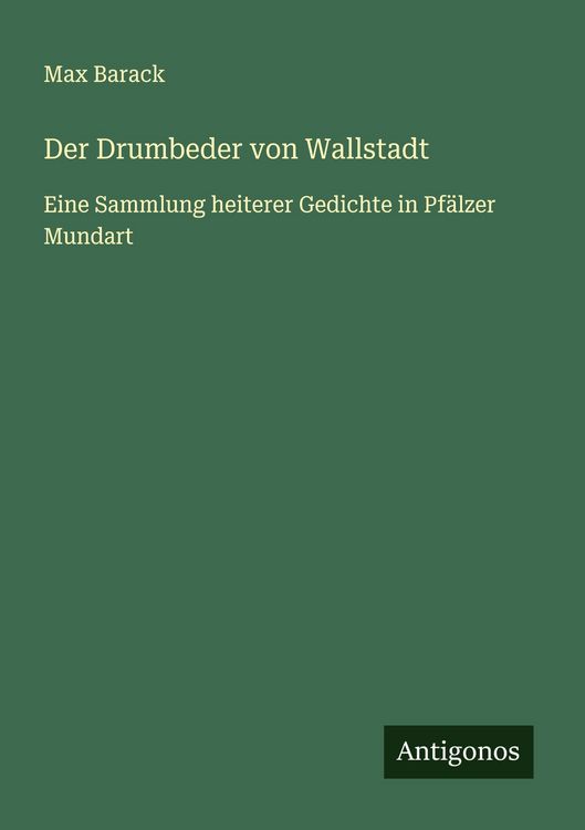 Produktbild: Der Drumbeder von Wallstadt