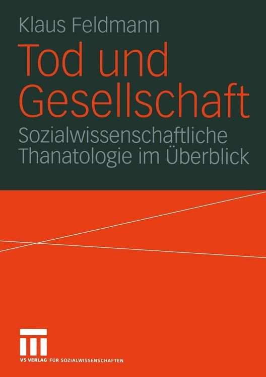Produktbild: Tod und Gesellschaft