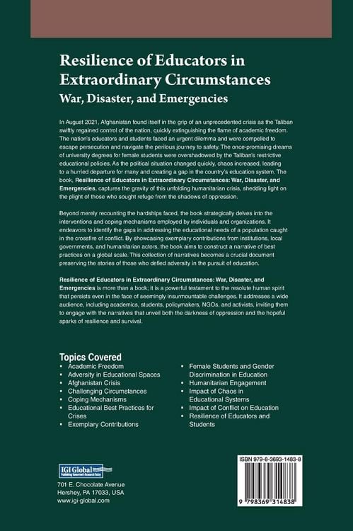Produktbild: Resilience of Educators in Extraordinary Circumstances