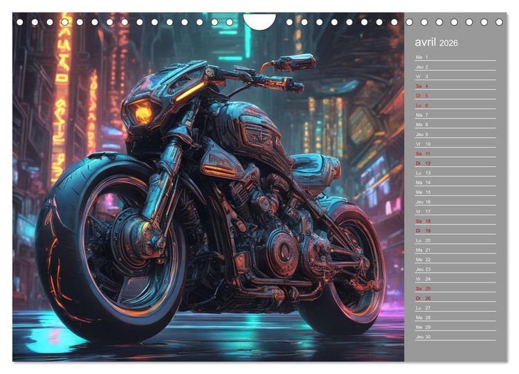 Produktbild: Une vision audacieuse de la mobilit&eacute; (Calendrier mural 2026 DIN A4 vertical), CALVENDO calendrier mensuel