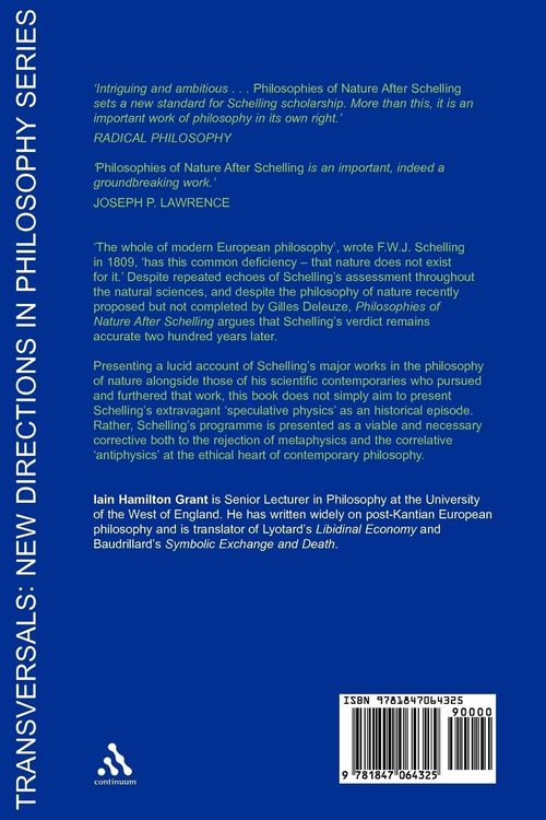 Produktbild: Philosophies of Nature After Schelling