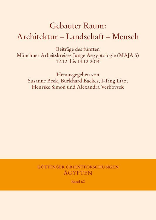 Produktbild: Gebauter Raum: Architektur - Landschaft - Mensch
