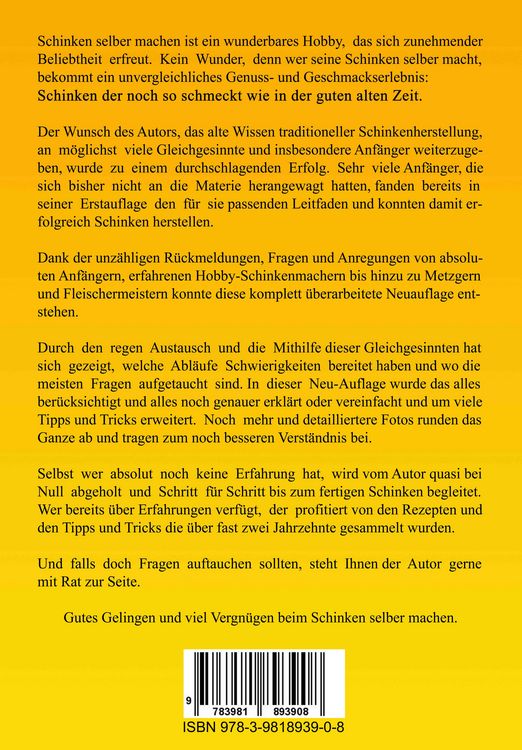 Produktbild: Schinken selber machen nichts leichter als das!