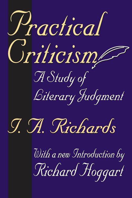 Produktbild: Practical Criticism