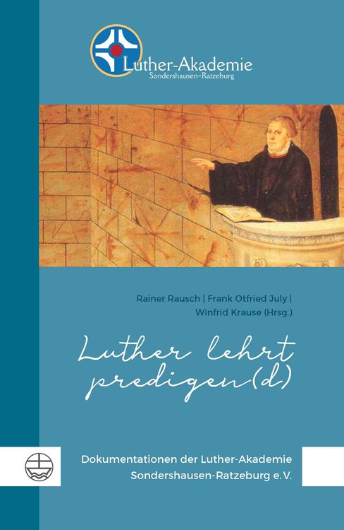 Produktbild: Luther lehrt predigen(d)