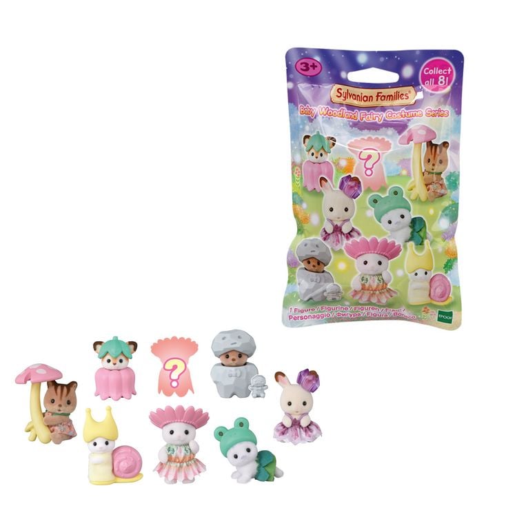 Produktbild: Sylvanian Families 5872 - Waldfeen, Sammelfigur Baby Woodland Fairy Costume Series, 1 St&uuml;ck sortiert