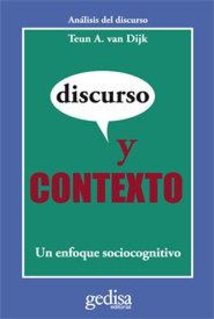 Produktbild: Discurso y contexto : un enfoque sociocognitivo
