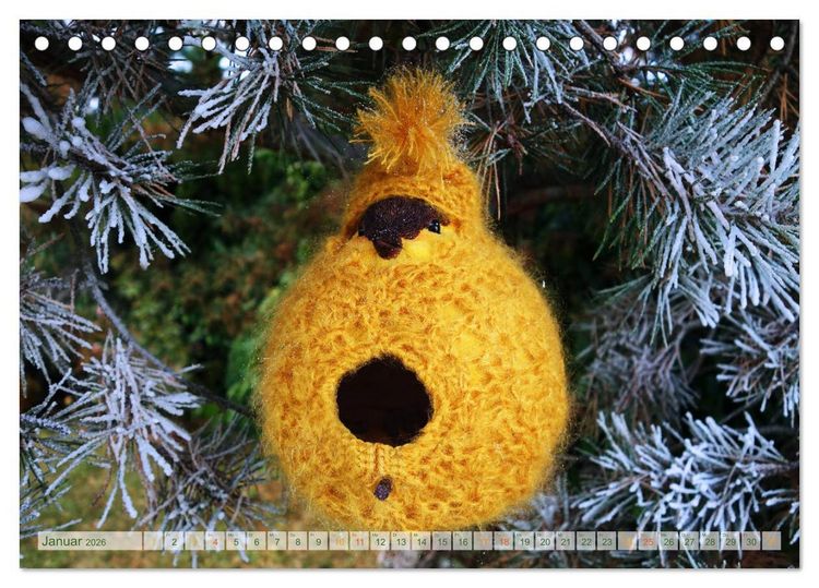 Produktbild: H&auml;kelimpressionen - Geh&auml;kelte Ideen f&uuml;r Haus und Garten (Tischkalender 2026 DIN A5 quer), CALVENDO Monatskalender