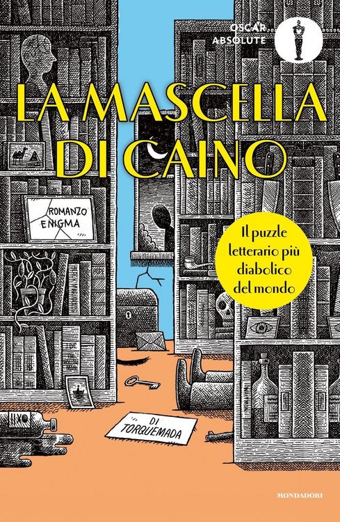 Produktbild: La mascella di Caino. Il puzzle letterario più diabolico del mondo