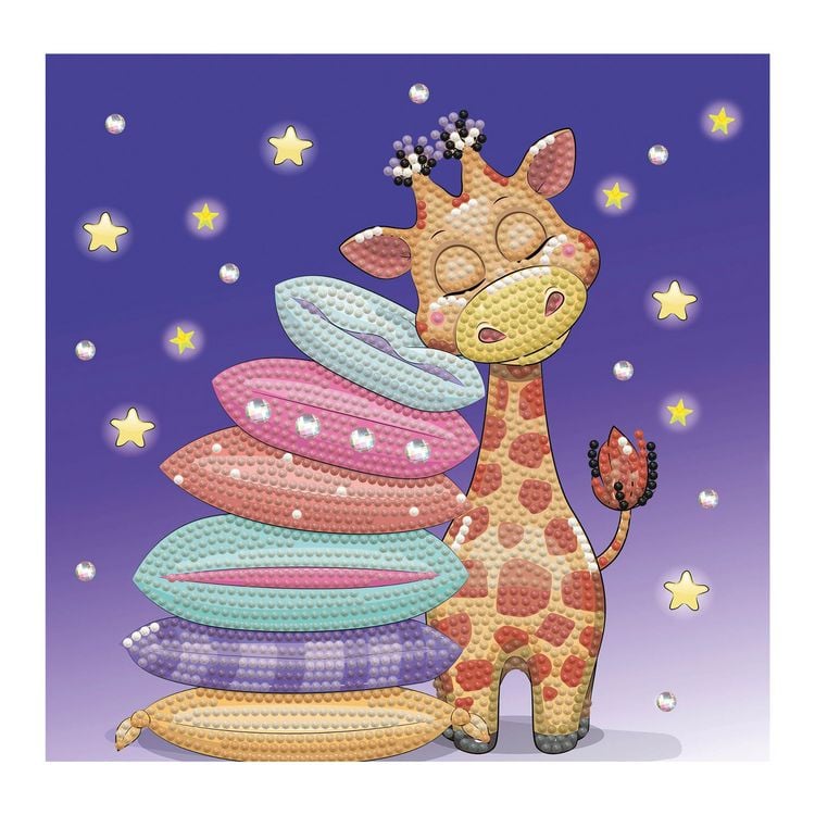 Produktbild: Diamond Dotz Gute Nacht Giraffe