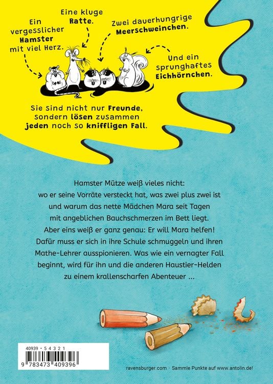 Produktbild: Die heimlichen Haustier-Helden, Band 1 - Ein vernagter Fall
