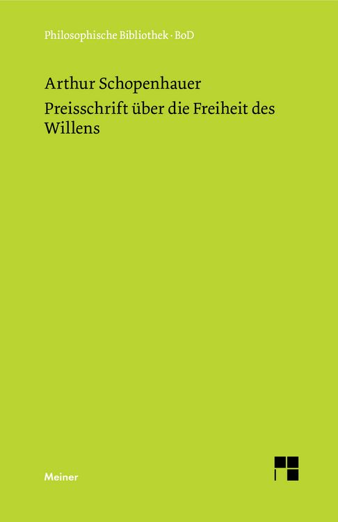 Produktbild: Preisschrift &uuml;ber die Freiheit des Willens