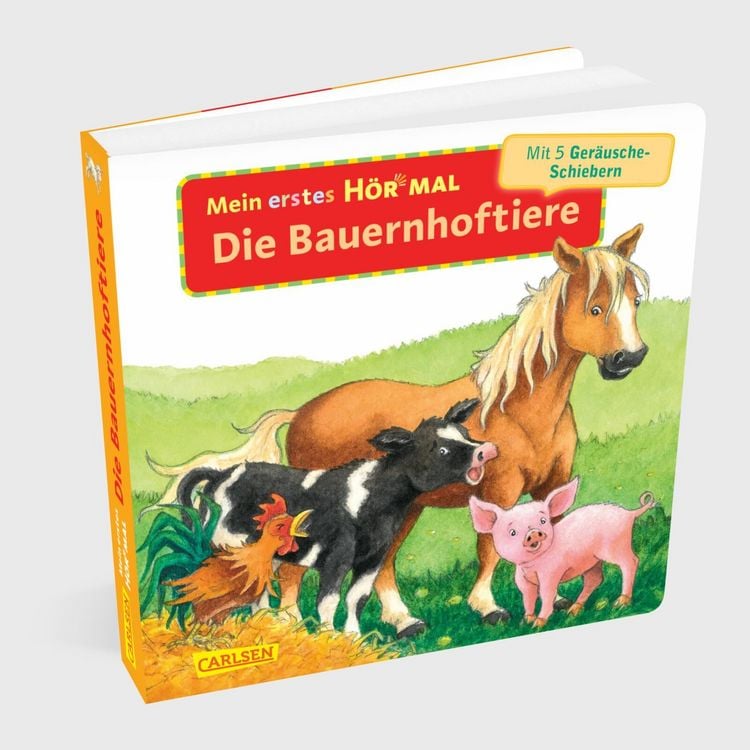 Produktbild: Mein erstes H&ouml;r mal (Soundbuch ab 1 Jahr): Die Bauernhoftiere