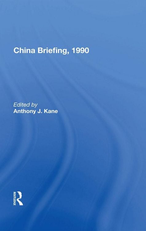 Produktbild: China Briefing, 1990