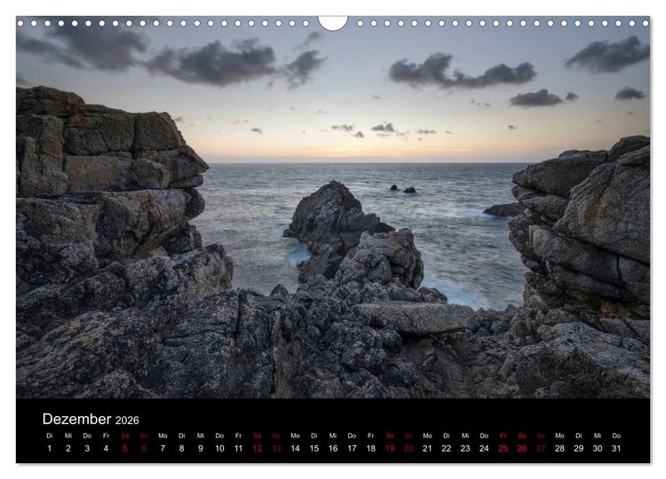 Produktbild: Sehnsucht Bretagne (Wandkalender 2026 DIN A3 quer), CALVENDO Monatskalender