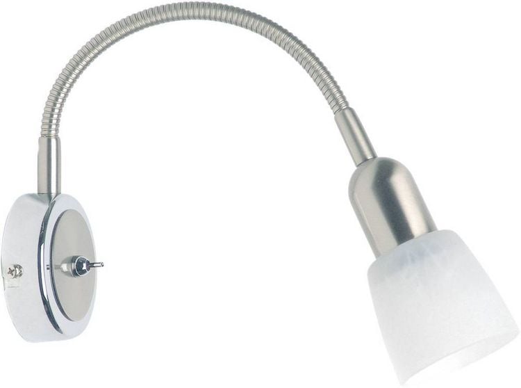 Produktbild: Brilliant Sofia 55390/77 Wandstrahler E14 40W Energiesparlampe Eisen, Chrom