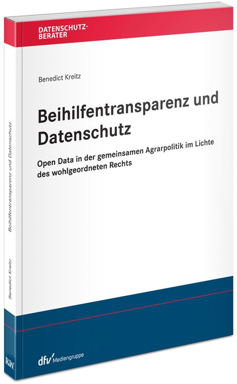 Produktbild: Beihilfentransparenz und Datenschutz