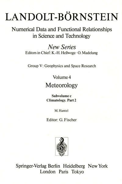 Produktbild: Climatology