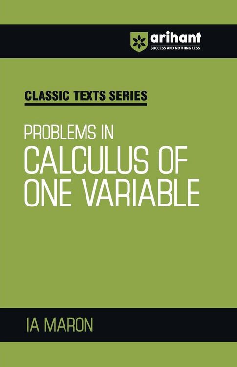 Produktbild: Calculus of One Variable