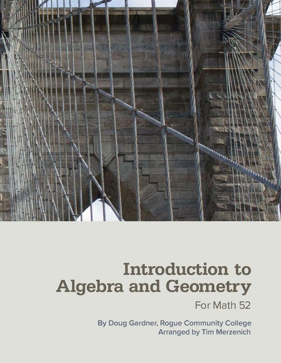 Produktbild: Introduction to Algebra and Geometry