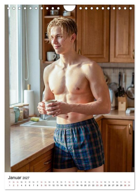 Produktbild: Guys Next Door - Junge M&auml;nner von nebenan (Wandkalender 2027 DIN A4 hoch), CALVENDO Monatskalender