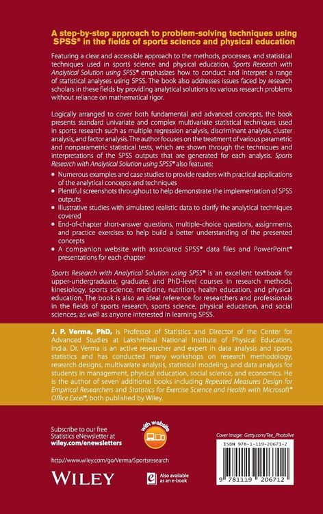 Produktbild: Sports Research with Analytical Solution using SPSS