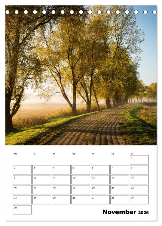 Produktbild: Usedom - Inseltraum im Norden (Tischkalender 2026 DIN A5 hoch), CALVENDO Monatskalender